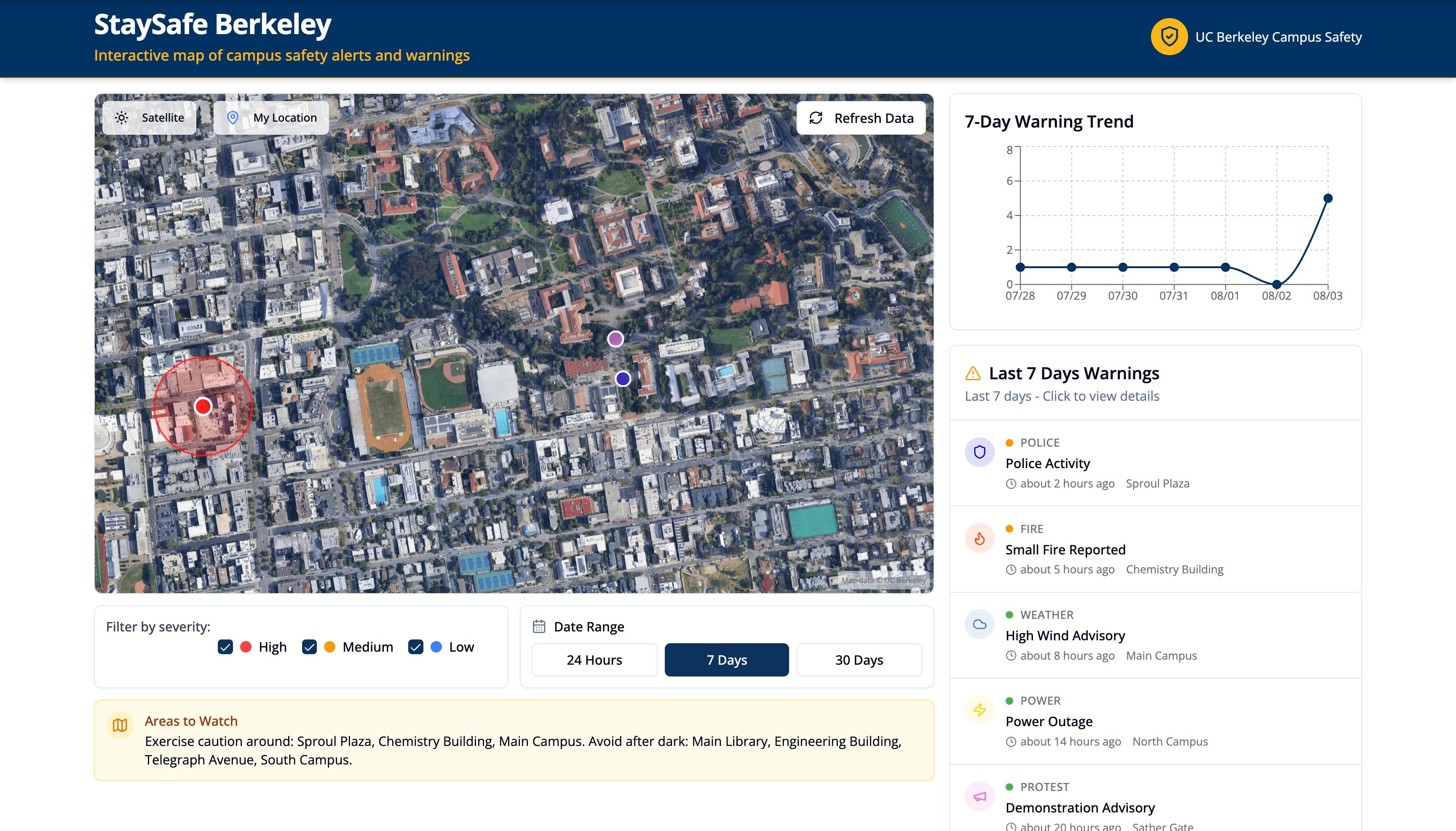 StaySafeBerkeley preview